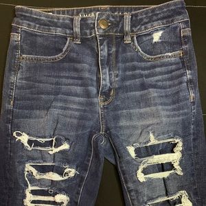 American Eagle ripped jeans